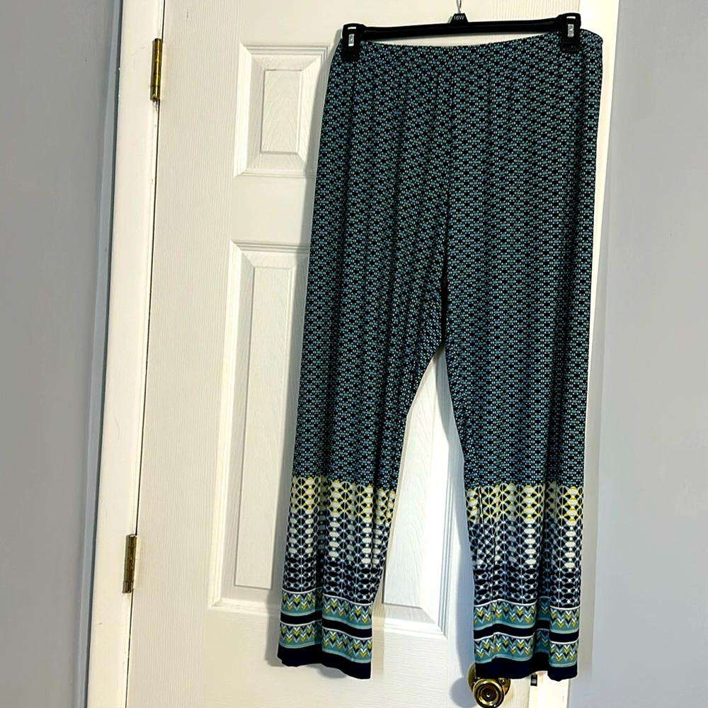 Susan Graver Petite XL wide leg pant